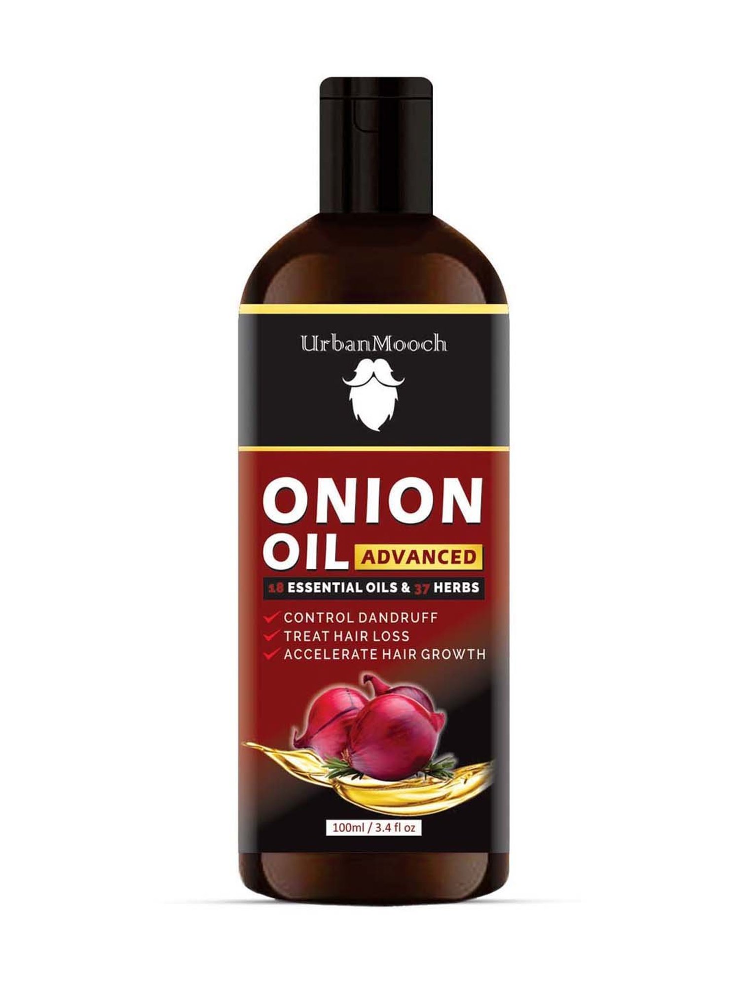 UrbanMooch Advanced Red Onion Hair Oil - 100 ml