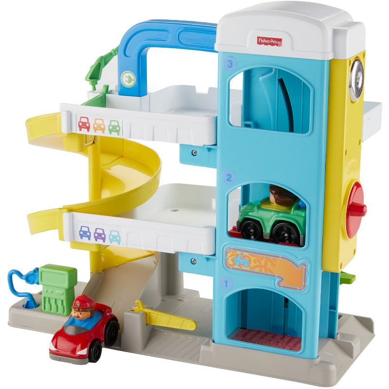 Fisher-Price Little People Helpful Neighbors Wheelie Garage