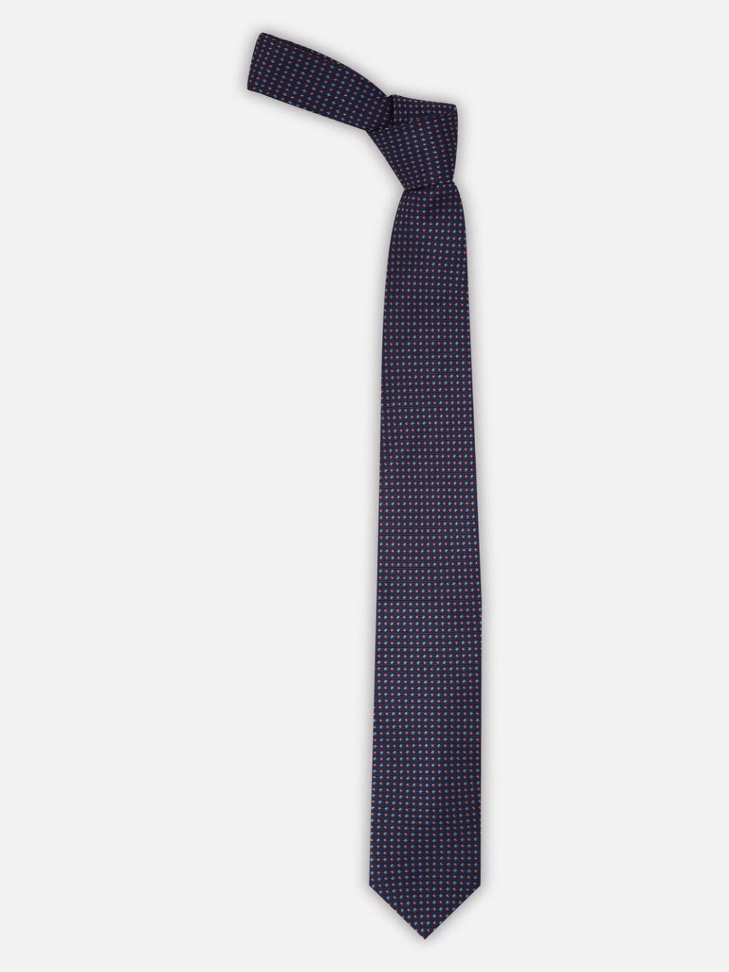 CHOKORE Yellow and Blue Printed Tie