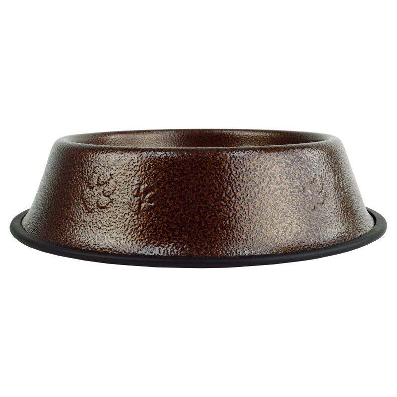 Platinum Pets Embossed Non-Tip Cat/Dog Bowl - Copper Vein - 6.25 Cup