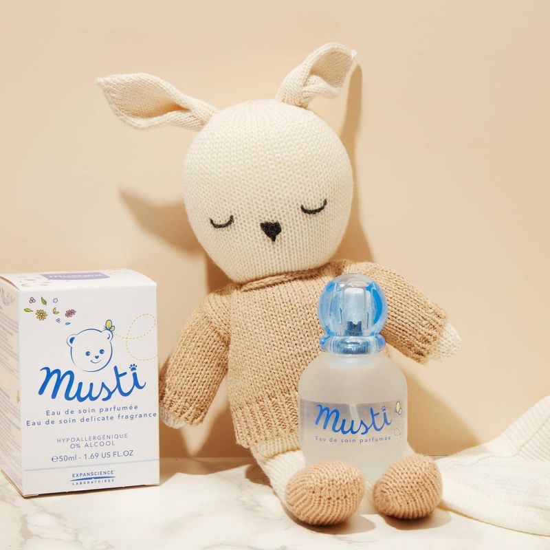 Mustela Musti Eau de Soin Spray Baby Perfume Alcohol Free Fragrance - 1.69 fl oz