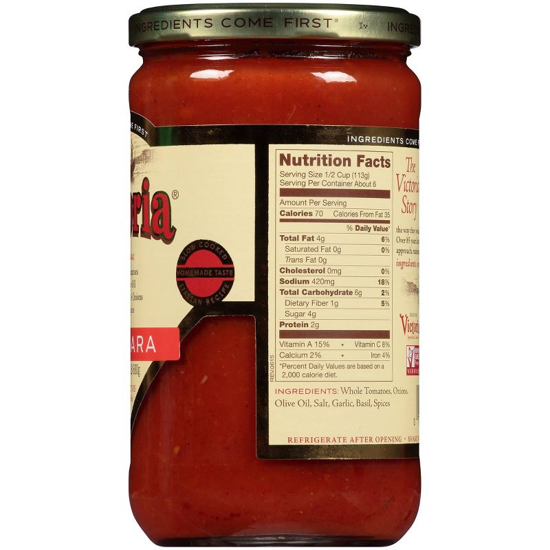 Victoria Marinara Sauce - 24oz