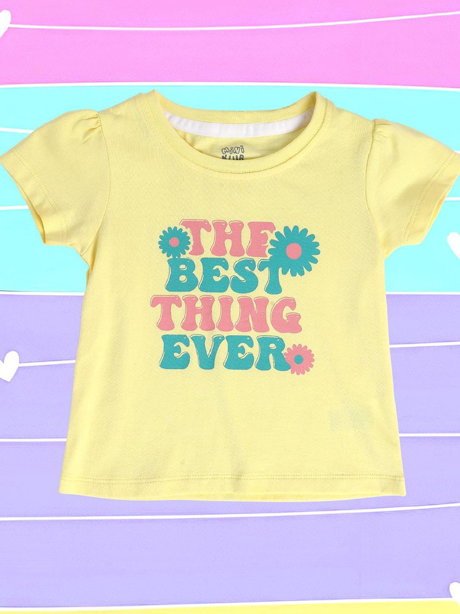 Bodycare Kids Violet Embellished T-Shirt