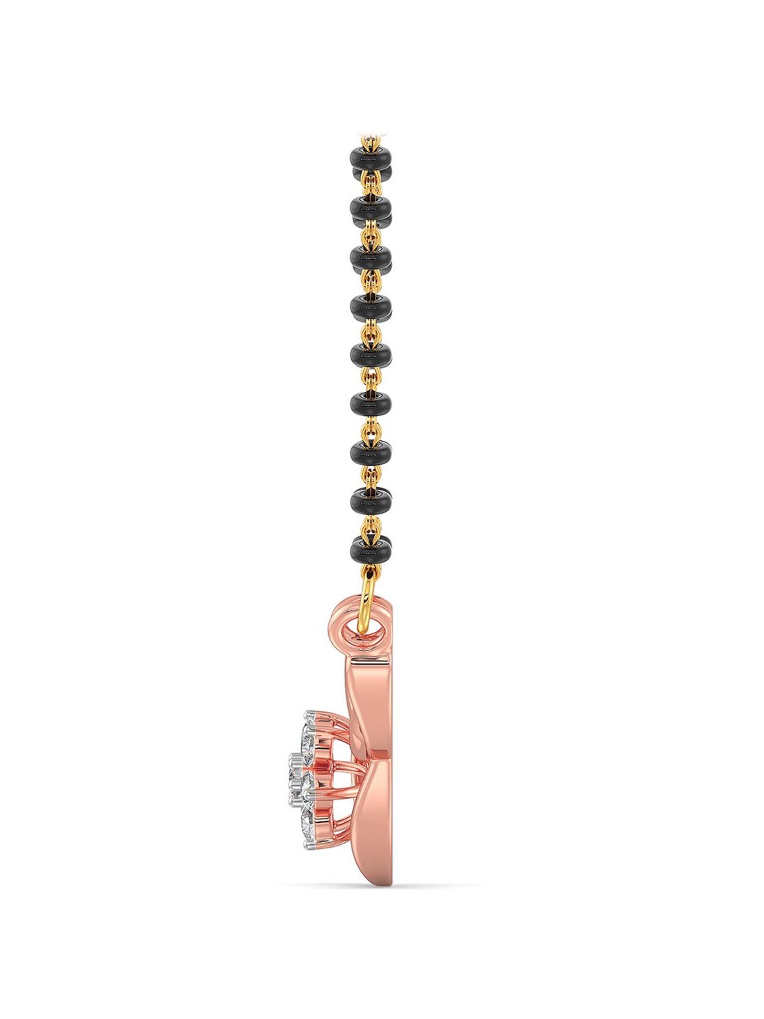 Waman Hari Pethe Jewellers 18k Gold & Diamond Mangalsutra for Women