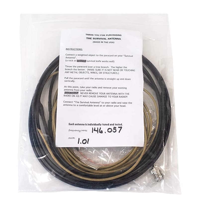 Turns Your Portable Hand Held or Vehicle Ham Radio Into a Survival Tool Choose Right Adapter SMA Male Fits Yaesu FT2DR FT60R FT1DRHD More Radios See Product Description