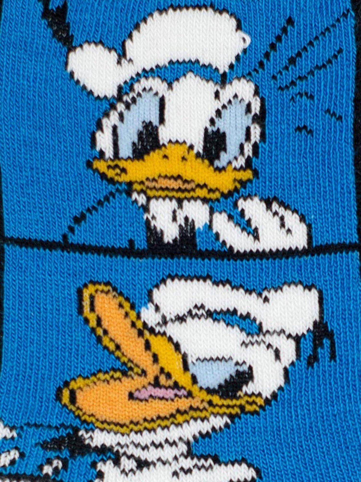 BALENZIA Black & White Cartoon Socks (Pack of 2)