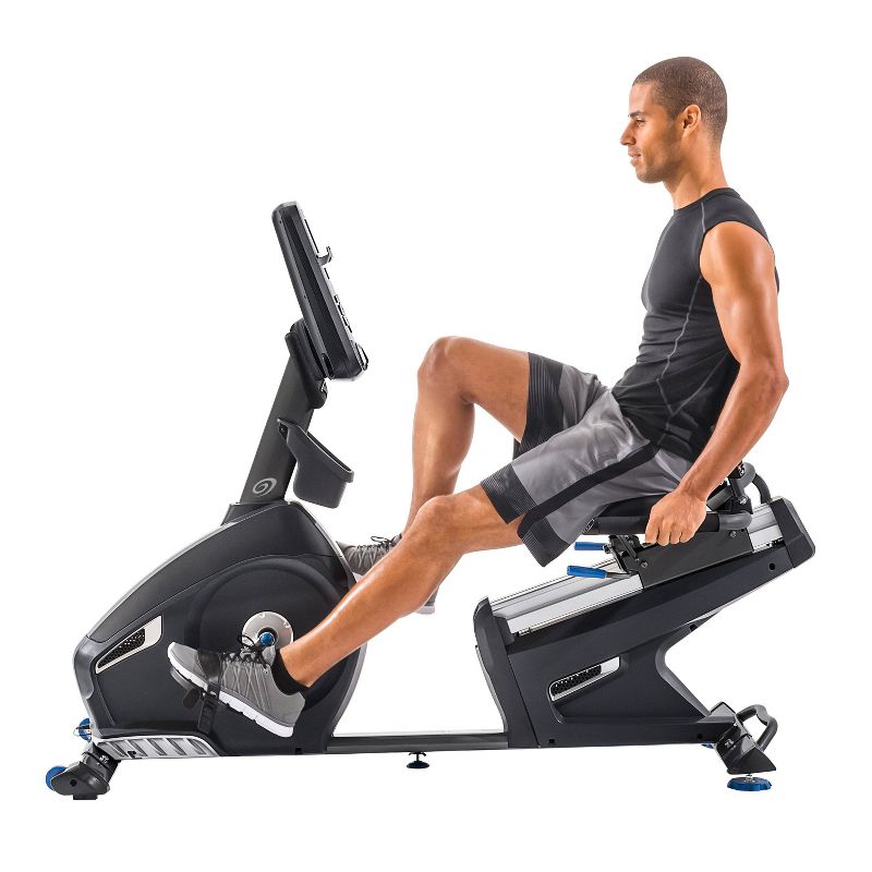 Nautilus R618 Recumbent Exercise Bike - Black