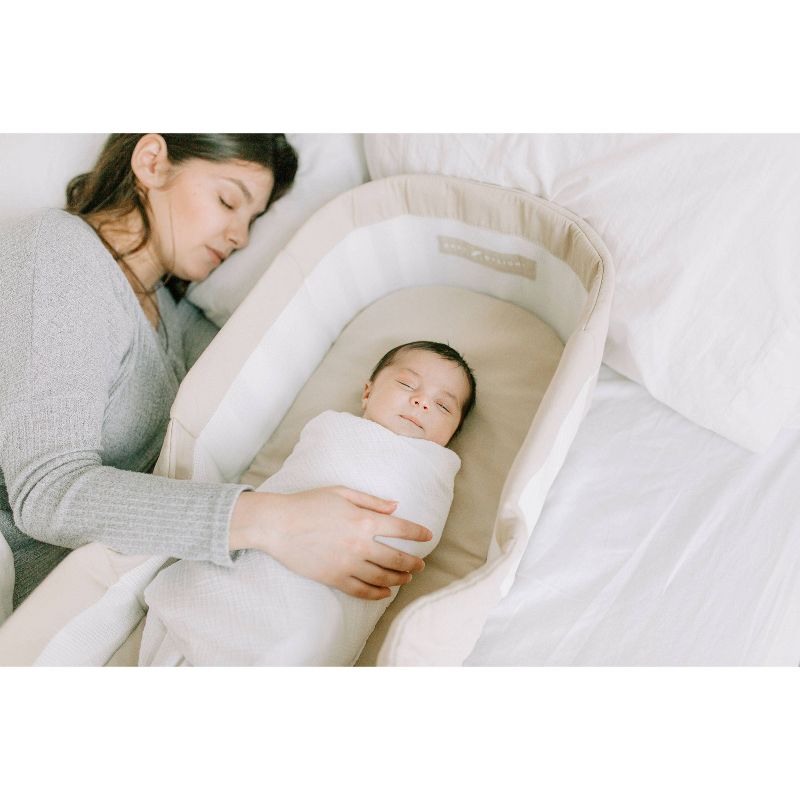 Baby Delight Organic Cotton Snuggle Nest Dream and Harmony Extra Sheet - Cream