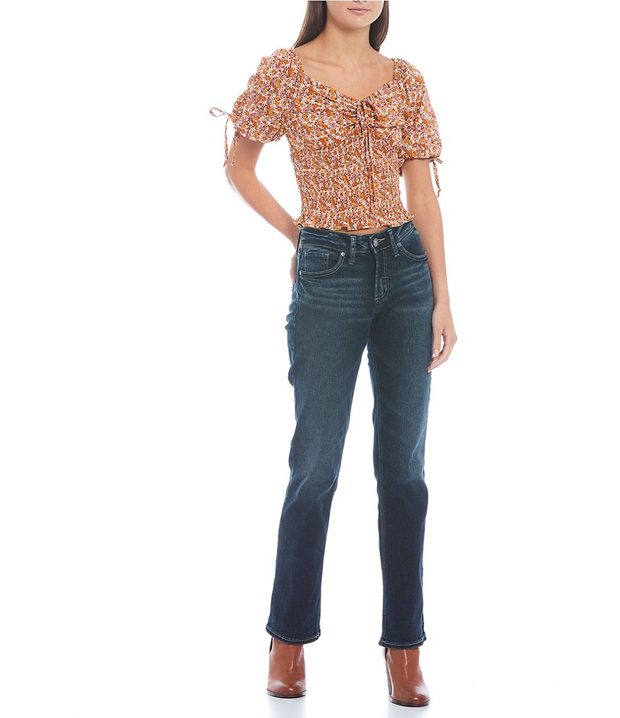 Miss Me Chloe Embellished Wing Flap Pocket Bootcut Jeans