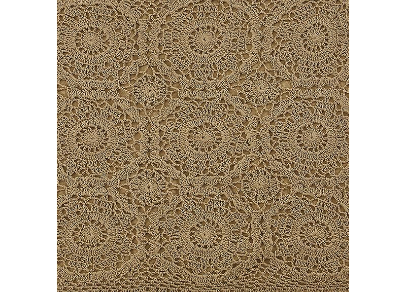 10 Pieces 14.4" Gold Leaf-Shaped Vinyl Placemats, Washable Table Mats Set for Party Decorations and Catering Events