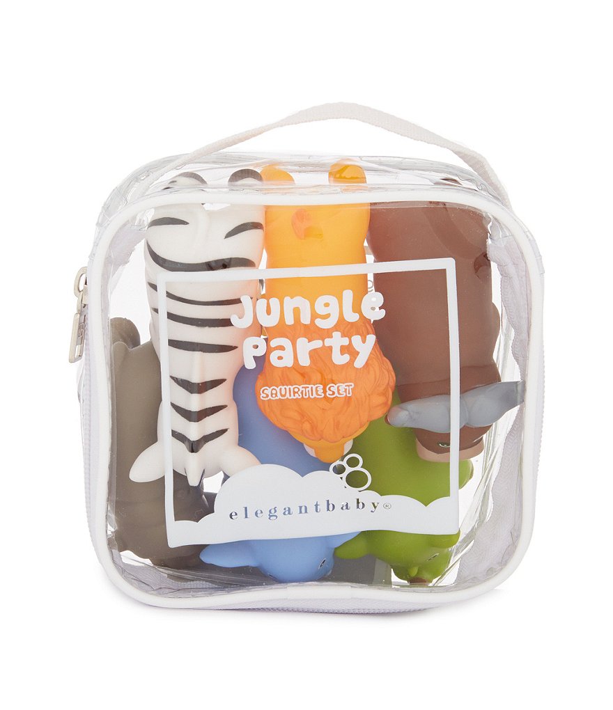 Elegant Baby Jungle Animal Bathtub Squirties