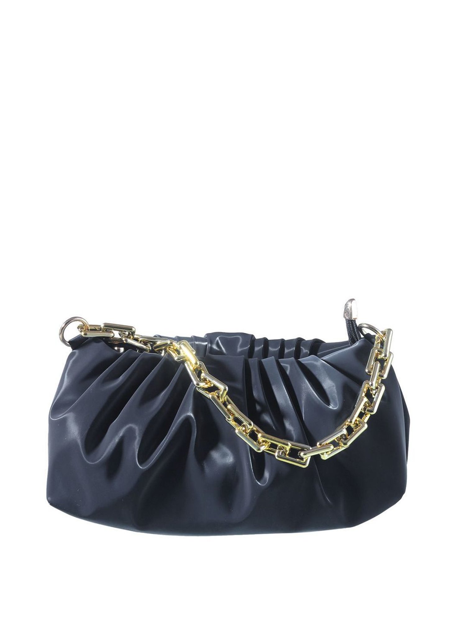 Bellissa Blue Solid Medium Shoulder Handbag