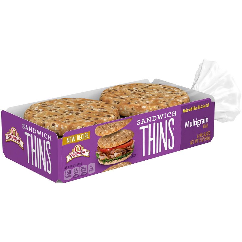 Oroweat Multigrain Sandwich Thins - 12oz