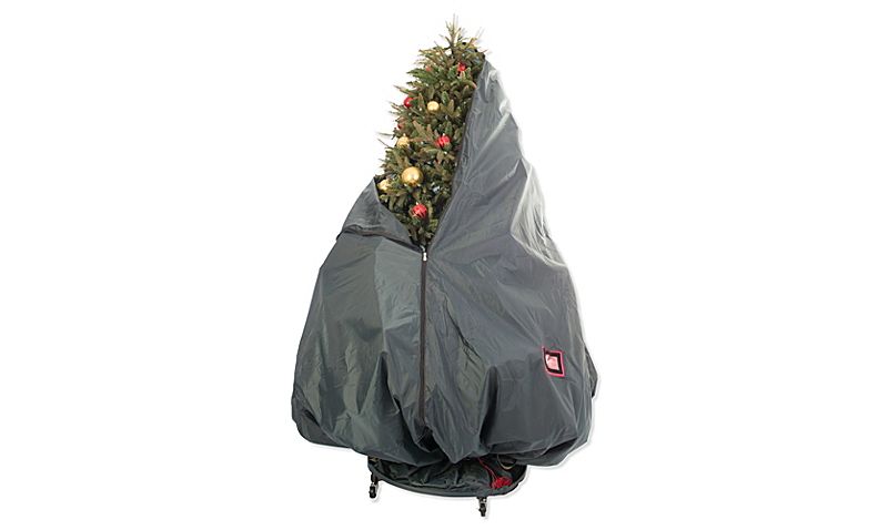 Tree Keeper Decorated Christmas Tree Storage Bag With Rolling Stand-Holds 6-9 ft trees