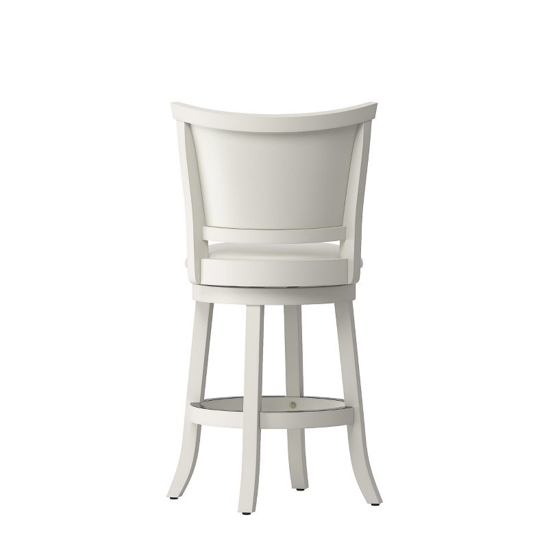 Set of 2 Counter Height Barstools White - CorLiving