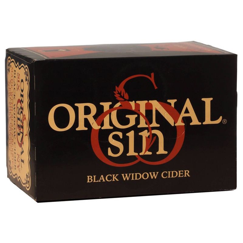 Original Sin Black Widow Blackberry Hard Cider - 6pk/12 fl oz Cans