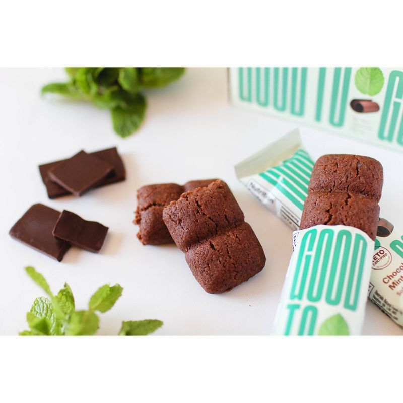 GOOD TO GO Chocolate Mint Bars - 5.64oz/4pk