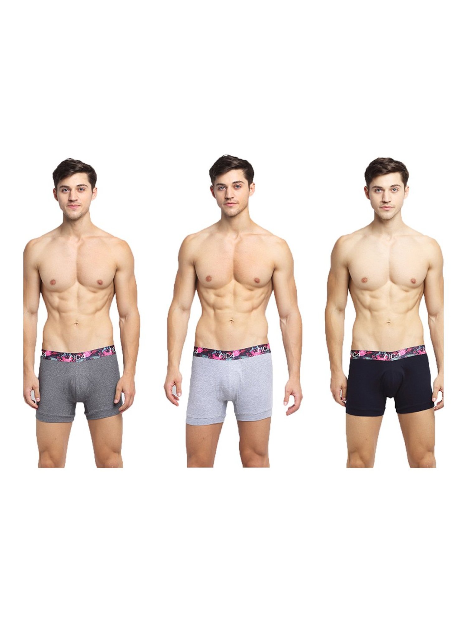 IC4 Multicolor Trunks - Pack of 3