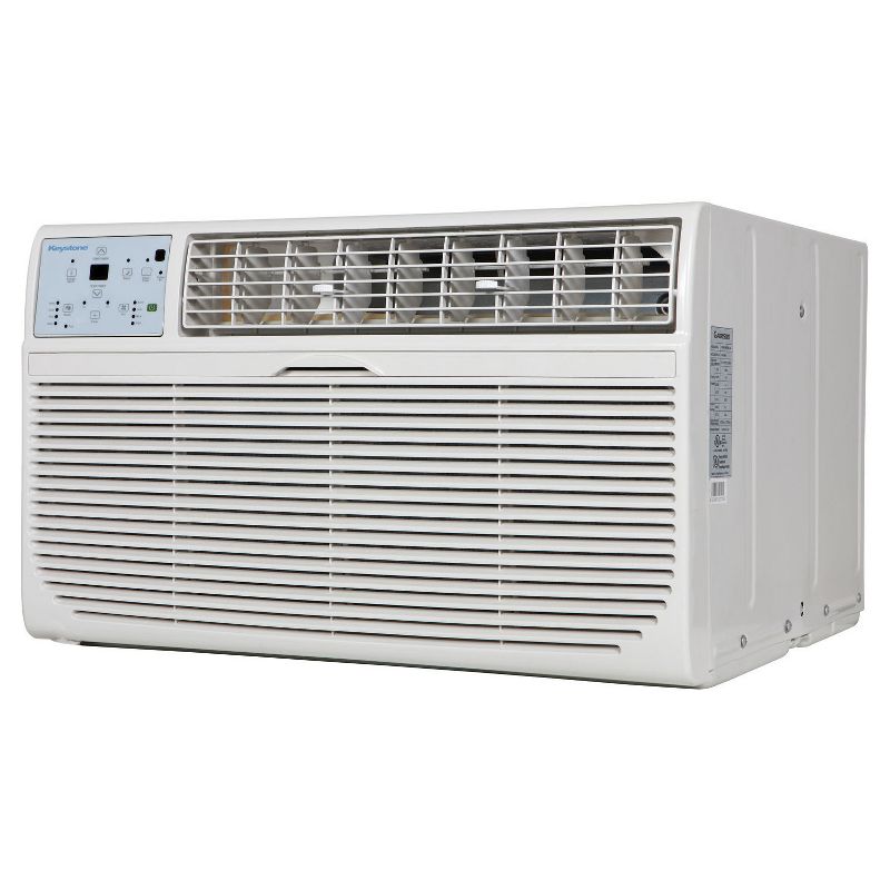 Keystone 12000-BTU 115V Through-the-Wall Air Conditioner KSTAT12-1C with "Follow Me" LCD Remote Control - White