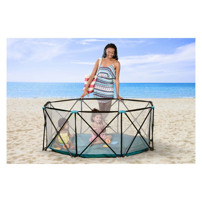 Eight Panel My Play Portable Playard