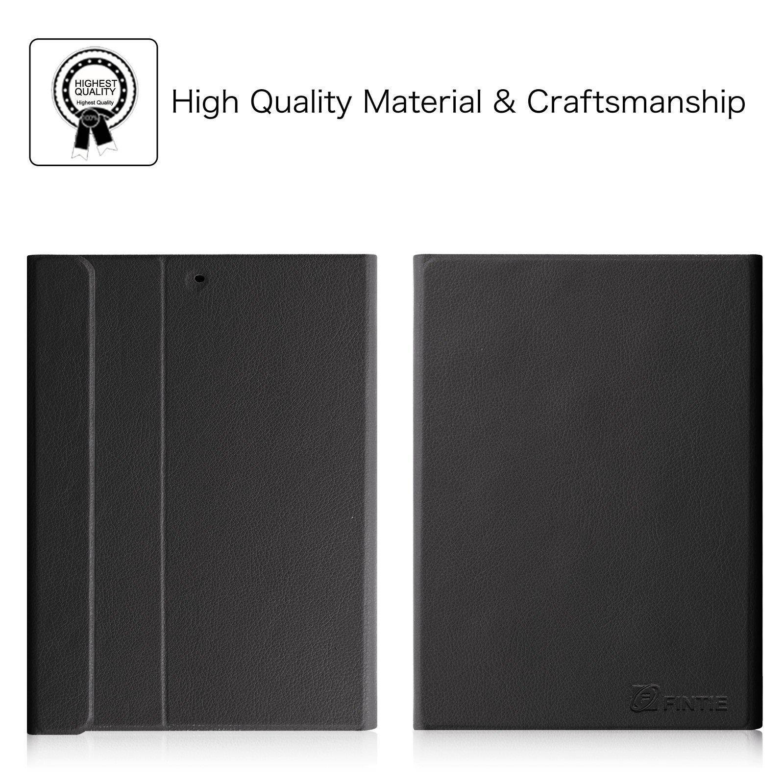 Fintie iPad 9.7 2018 / 2017 / iPad Air 2 / iPad Air Keyboard Case - Slim Shell Stand Cover w/ Magnetically Detachable Wireless Bluetooth Keyboard for iPad 6th / 5th Gen, iPad Air 1 / 2, Black