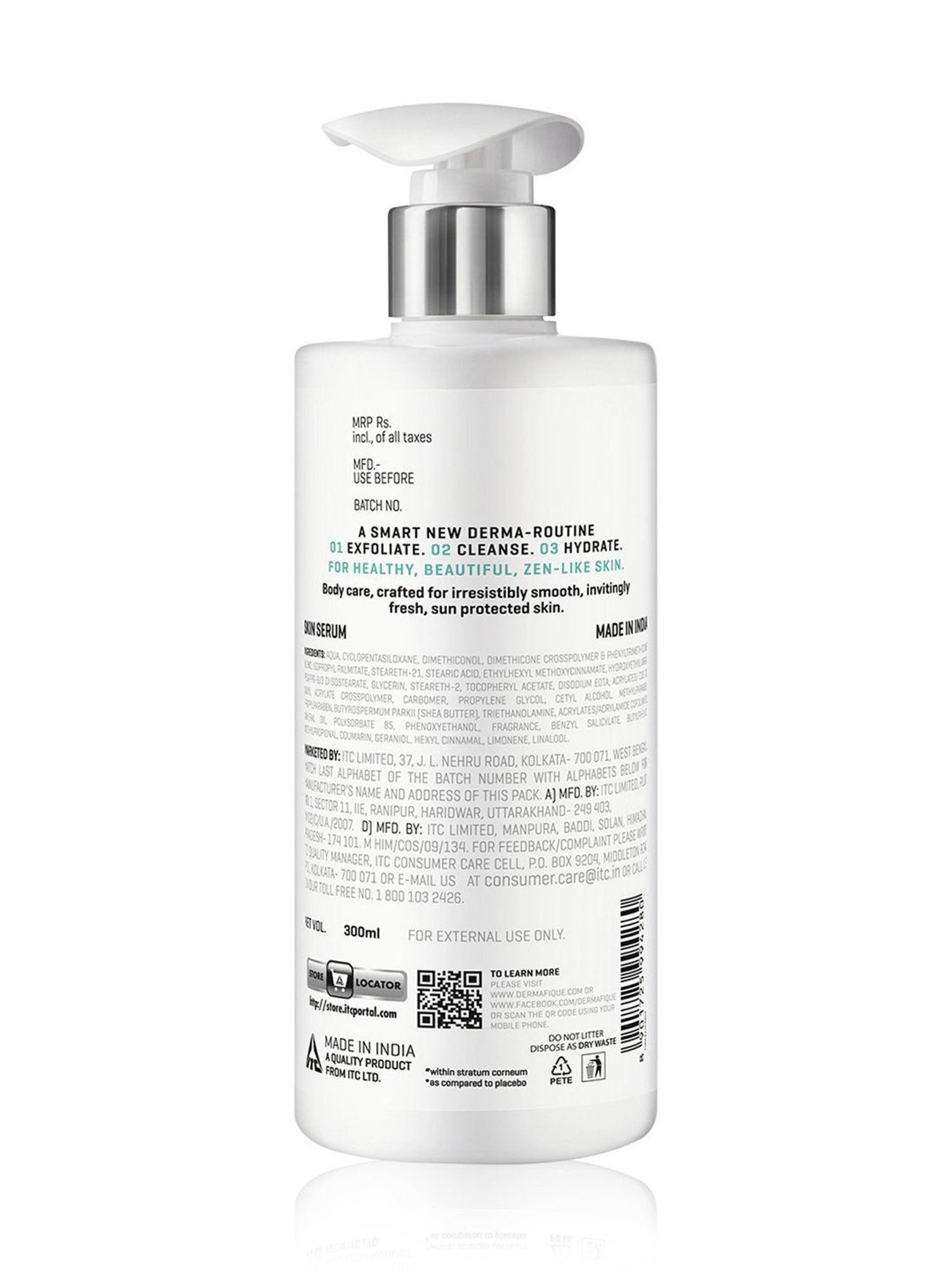 Dermafique Aqua Surge Body Serum - 300 ml