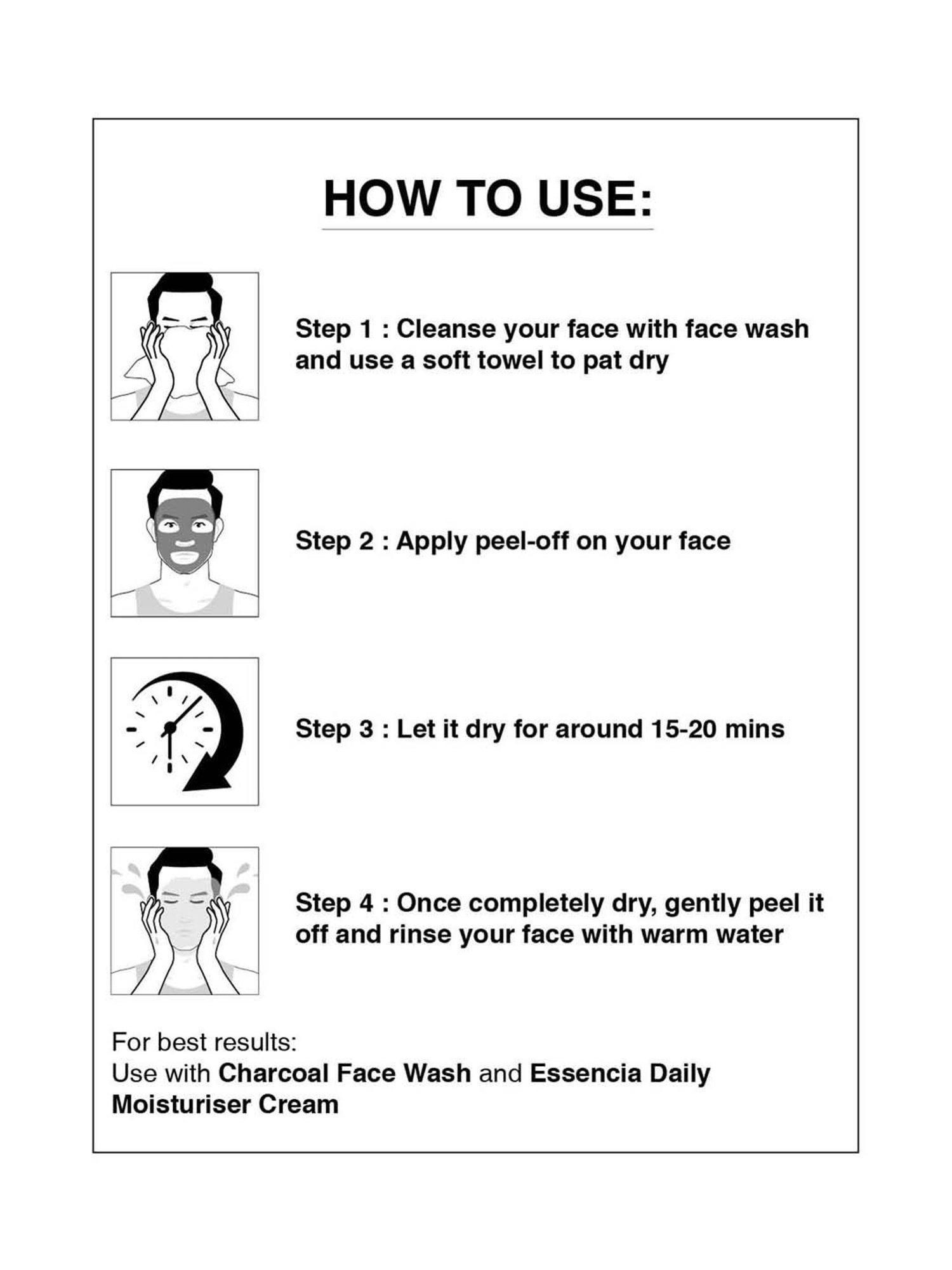 Jaquline USA Coffee peel off mask - 100 ml