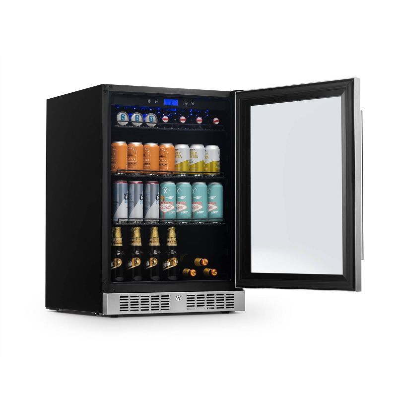 NewAir 224 Can Beverage Cooler with Color Changing LED Lights