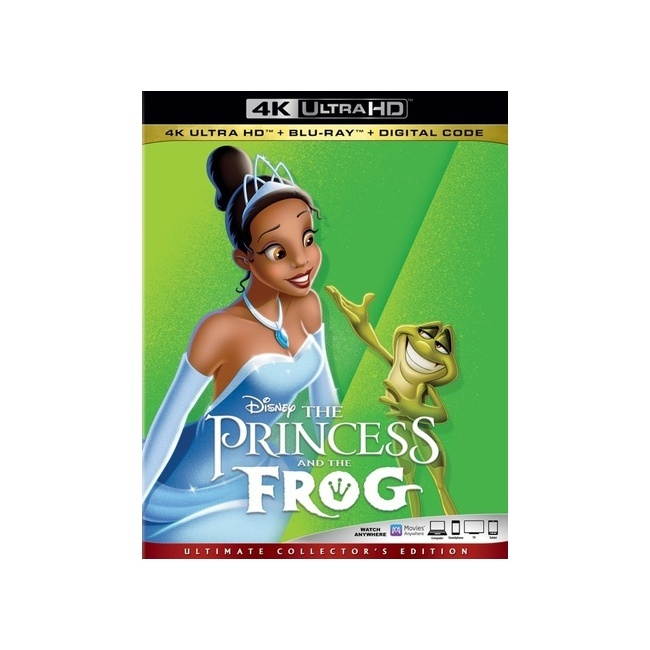 BUENA VISTA HOME VIDEO PRINCESS & FROG 4K-UHD ULTIMATE COLLECTOR'S ED (4K-UHD/BR/DIGITAL)(2DISC) BR155878
