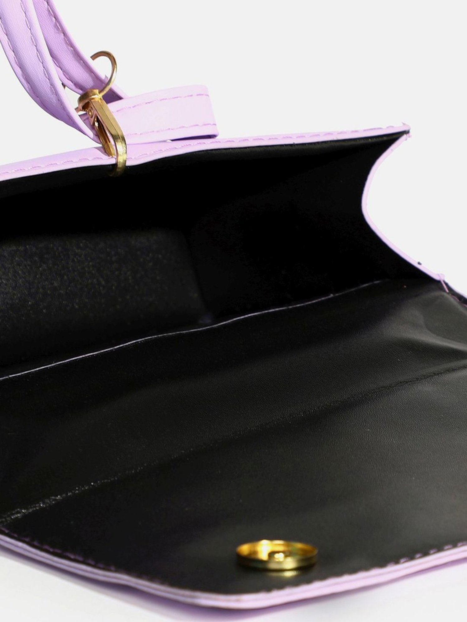 HauteSauce Purple Quilted Small Handbag