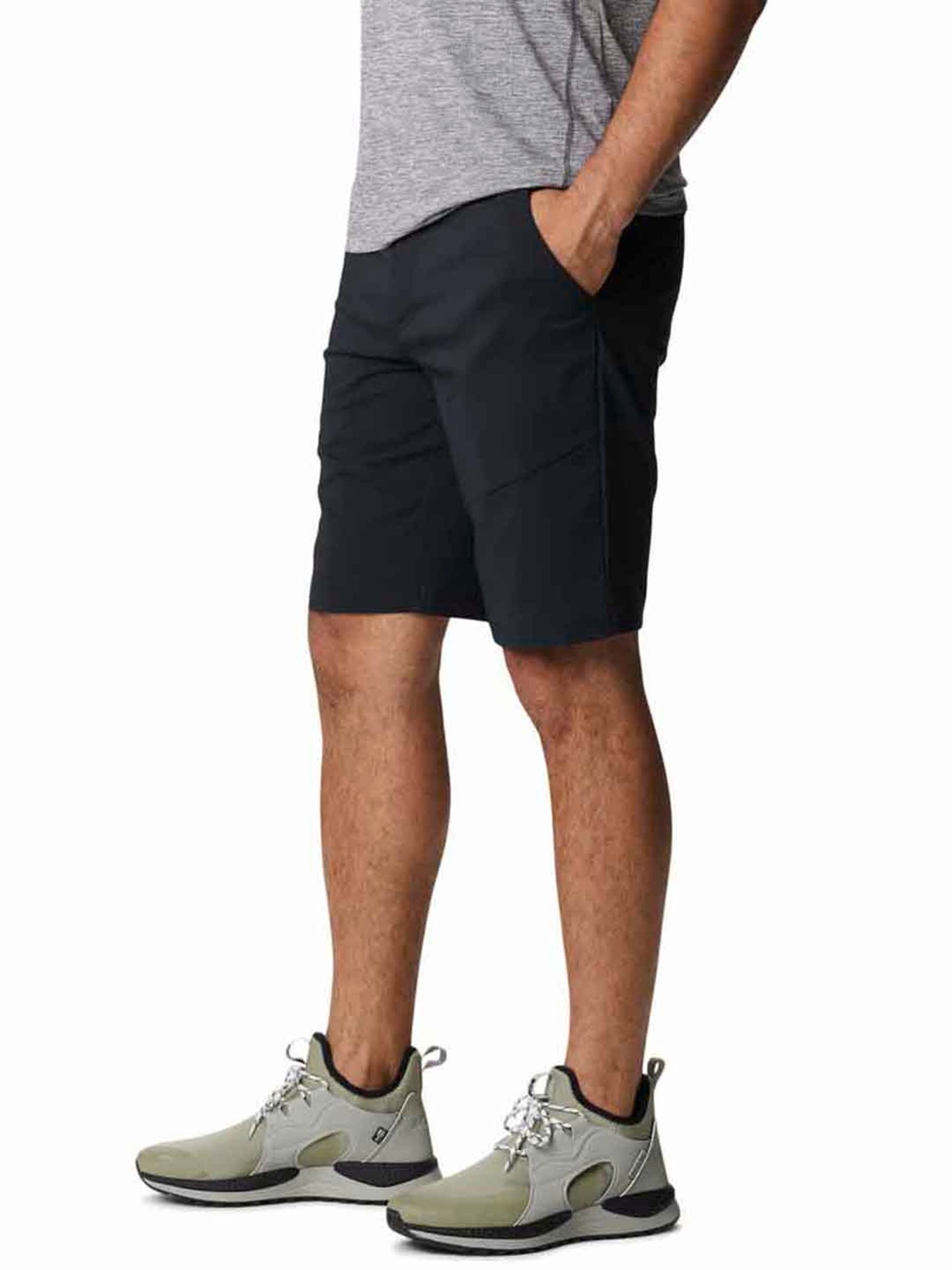 Columbia Men Black Tech Trail Shorts