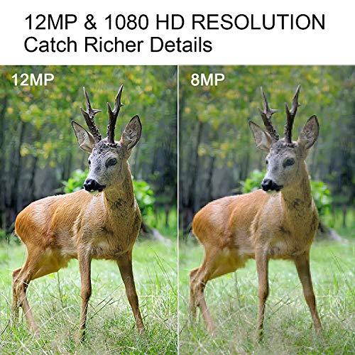 Trail Camera Full HD 1080P Hunting Game Camera 940nm Motion Activated Night Vision 65ft Waterproof Scouting Cam 24 Wireless Video Camera for Wildlife MonitoringHome Security88E