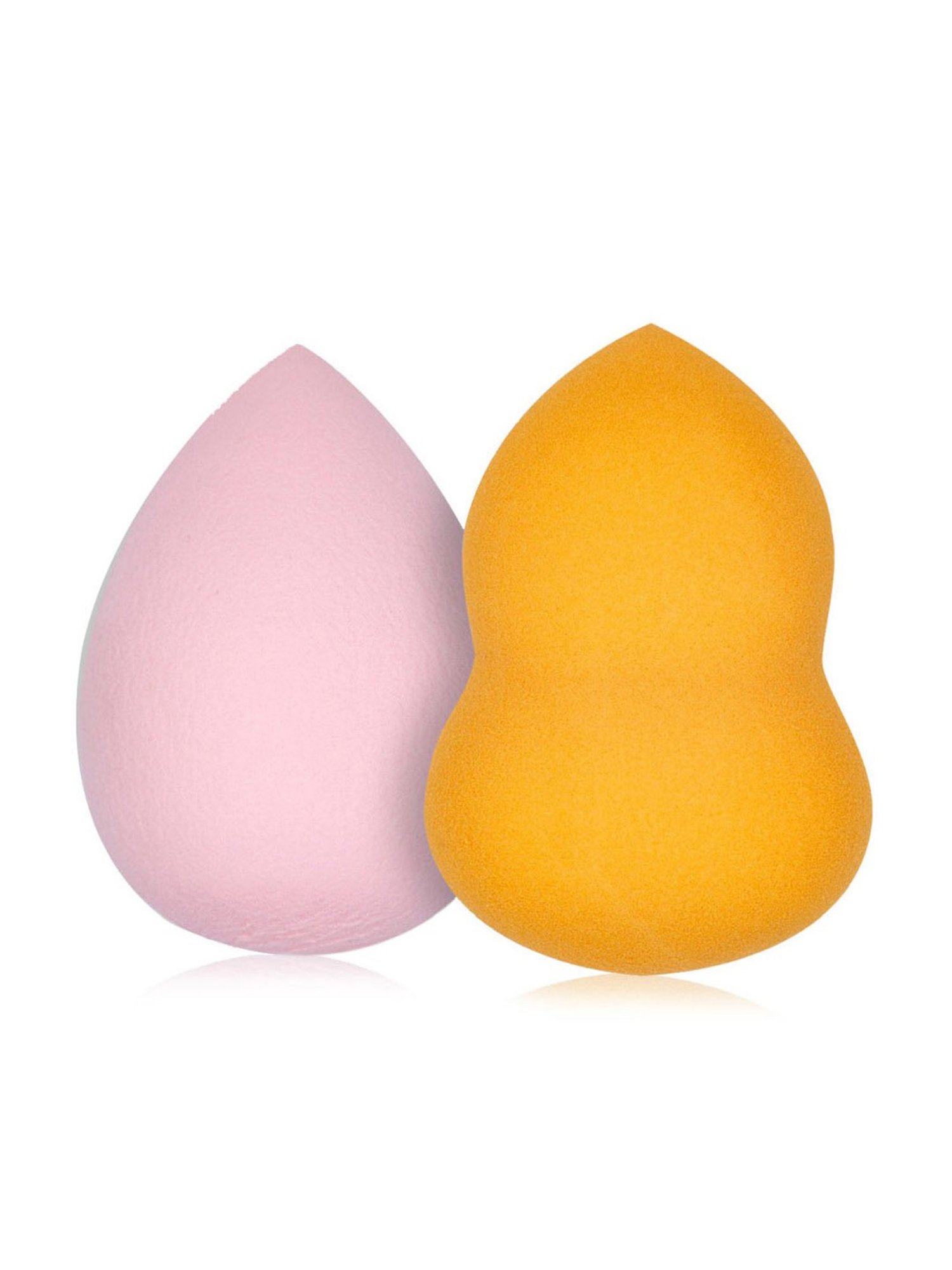 Beautiliss Professional Beauty Blender Makeup Puff Sponge - Set of 2 (Colour May Vary)