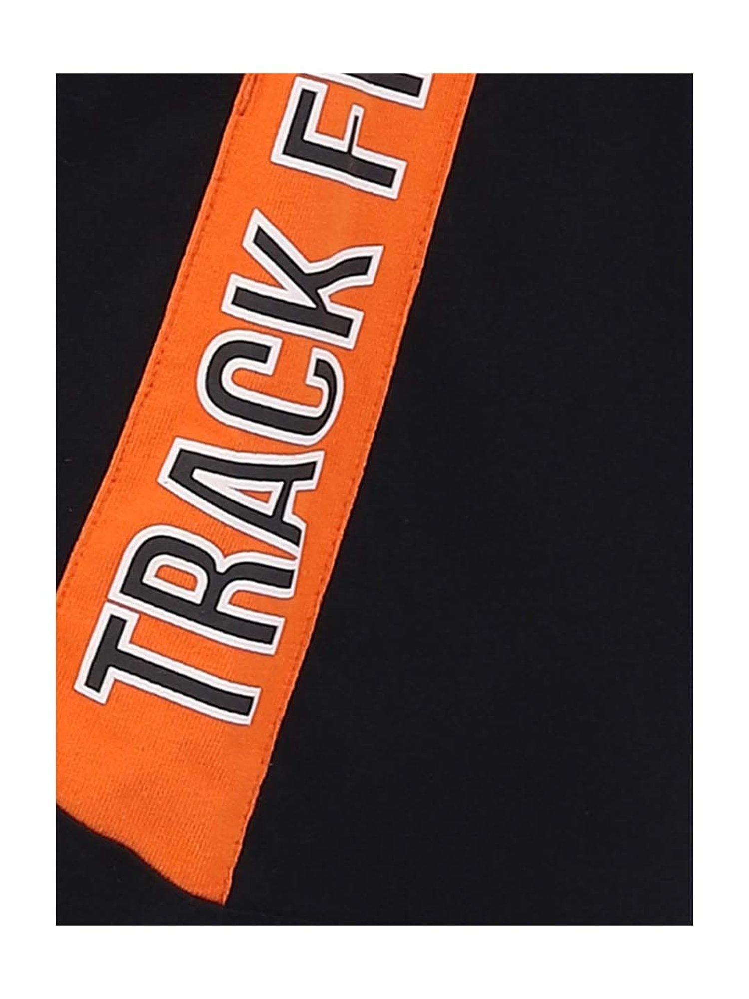 Jockey Boys Black & Orange Printed Shorts