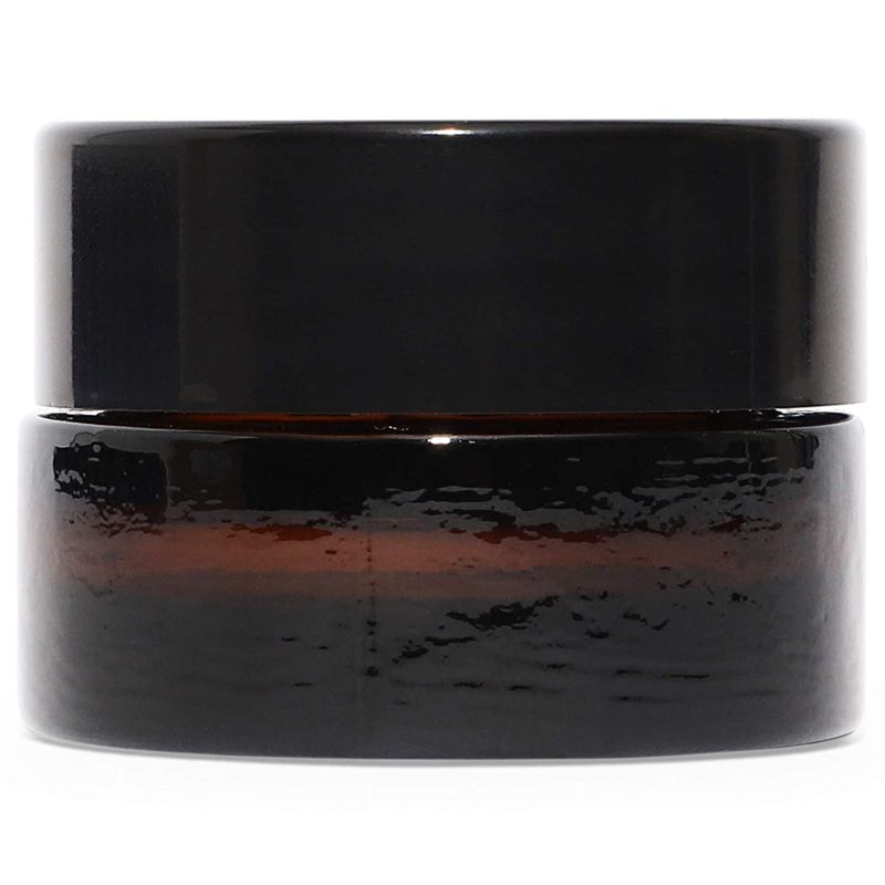 Juvale 24 Pack 5mL Glass Jars with Lids & 6 pc Spatulas for Storing Lotions, Powders, make up & Ointments