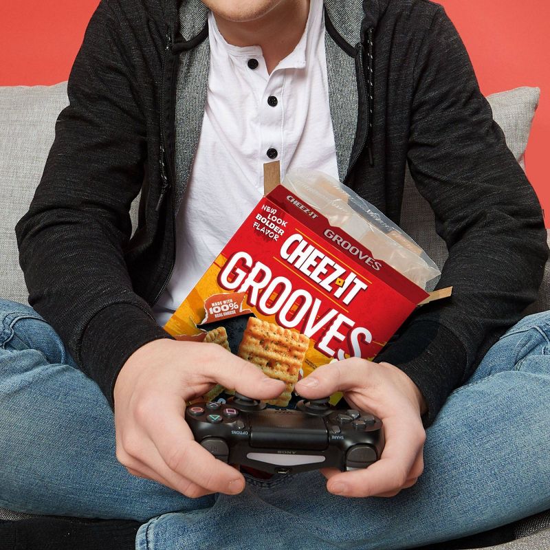 Cheez-It Grooves Original Cheddar Crackers - 9oz