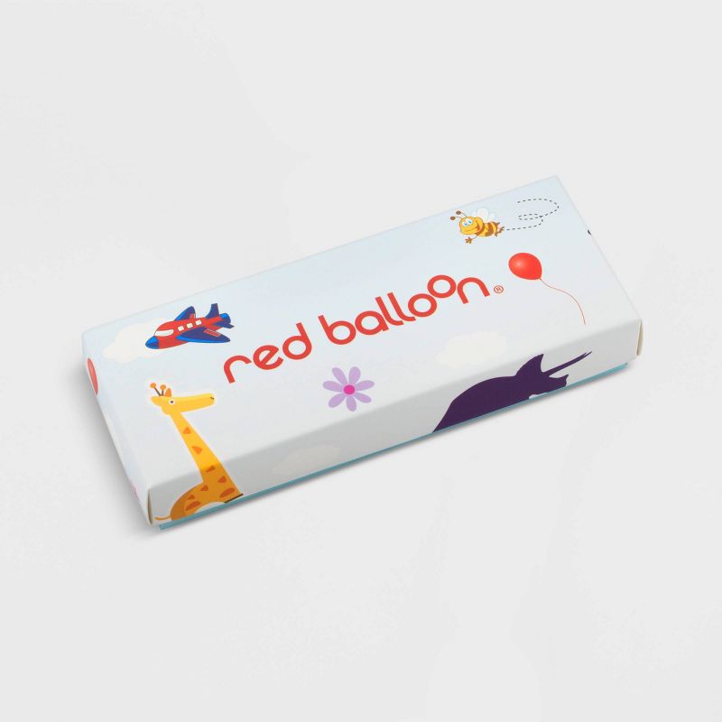 Girls' Red Balloon Unicorn Plastic Time Teacher Nylon Strap Watch - Purple