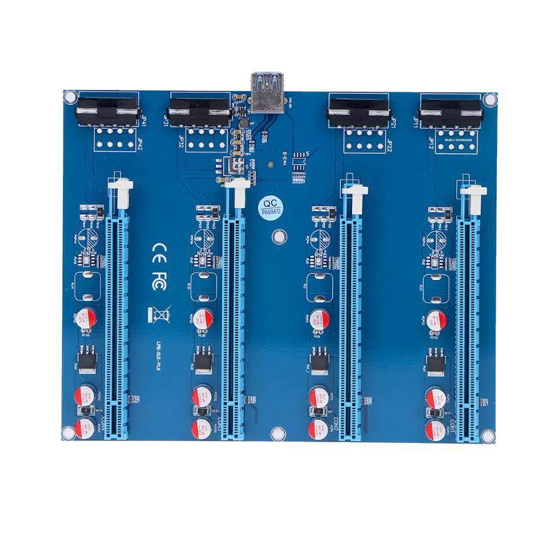iStarUSA DD-666-2U-M 2U PCIe x16 to PCIe x16 Riser Card Middle Position
