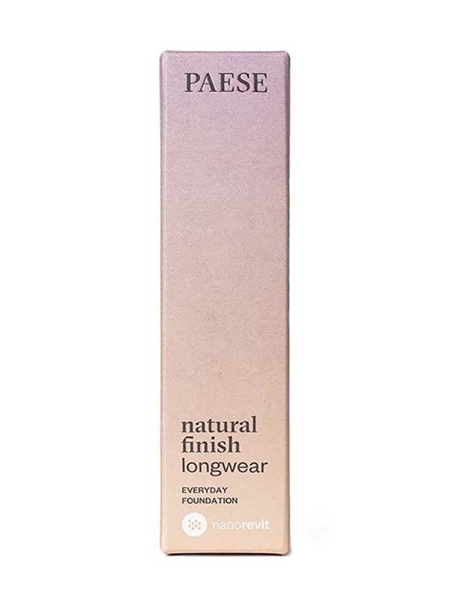 Paese Cosmetics Natural Finish Longwear Foundation 03 Sand - 35 ml