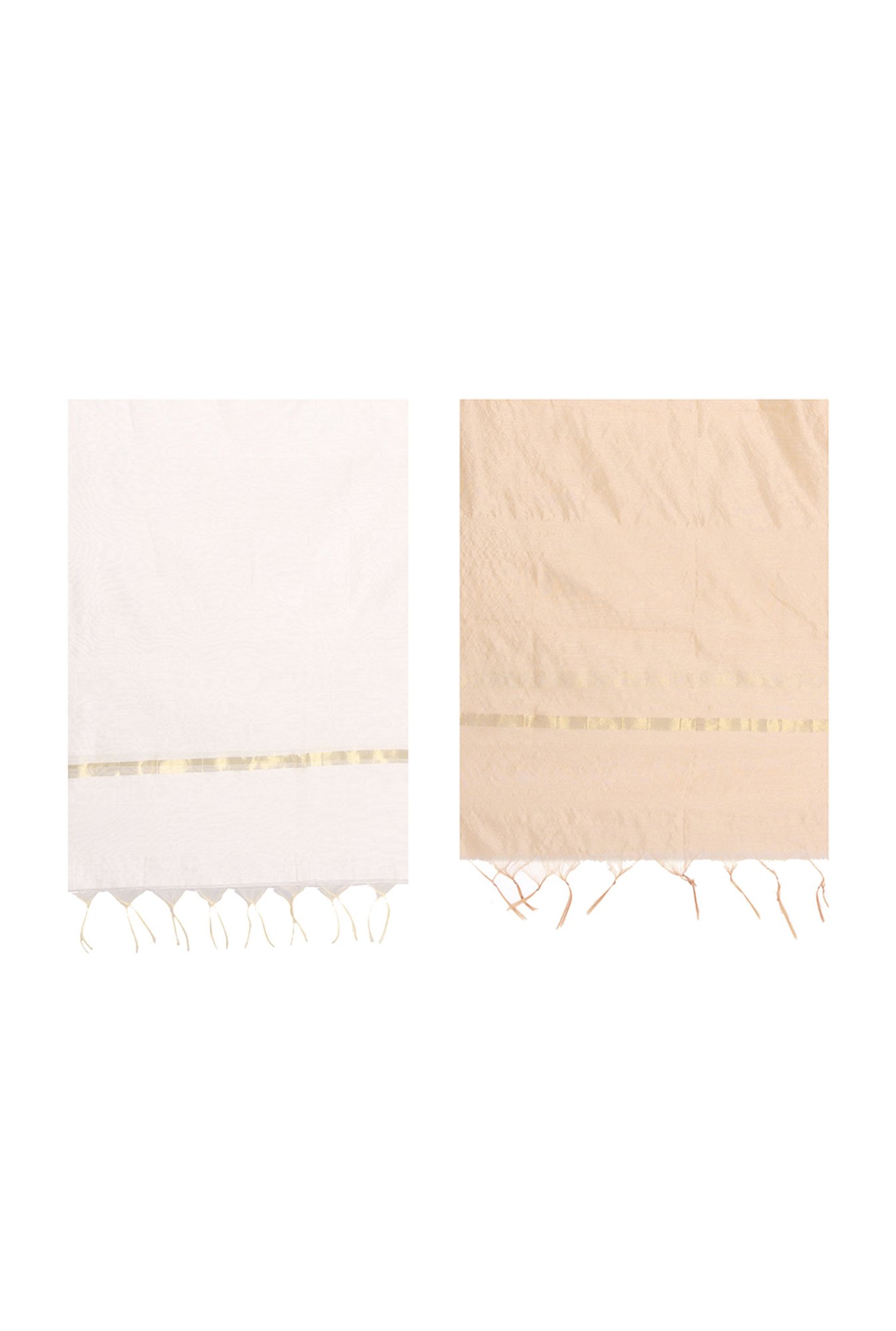 Dupatta Bazaar Multicolored Dupatta - Pack of 2