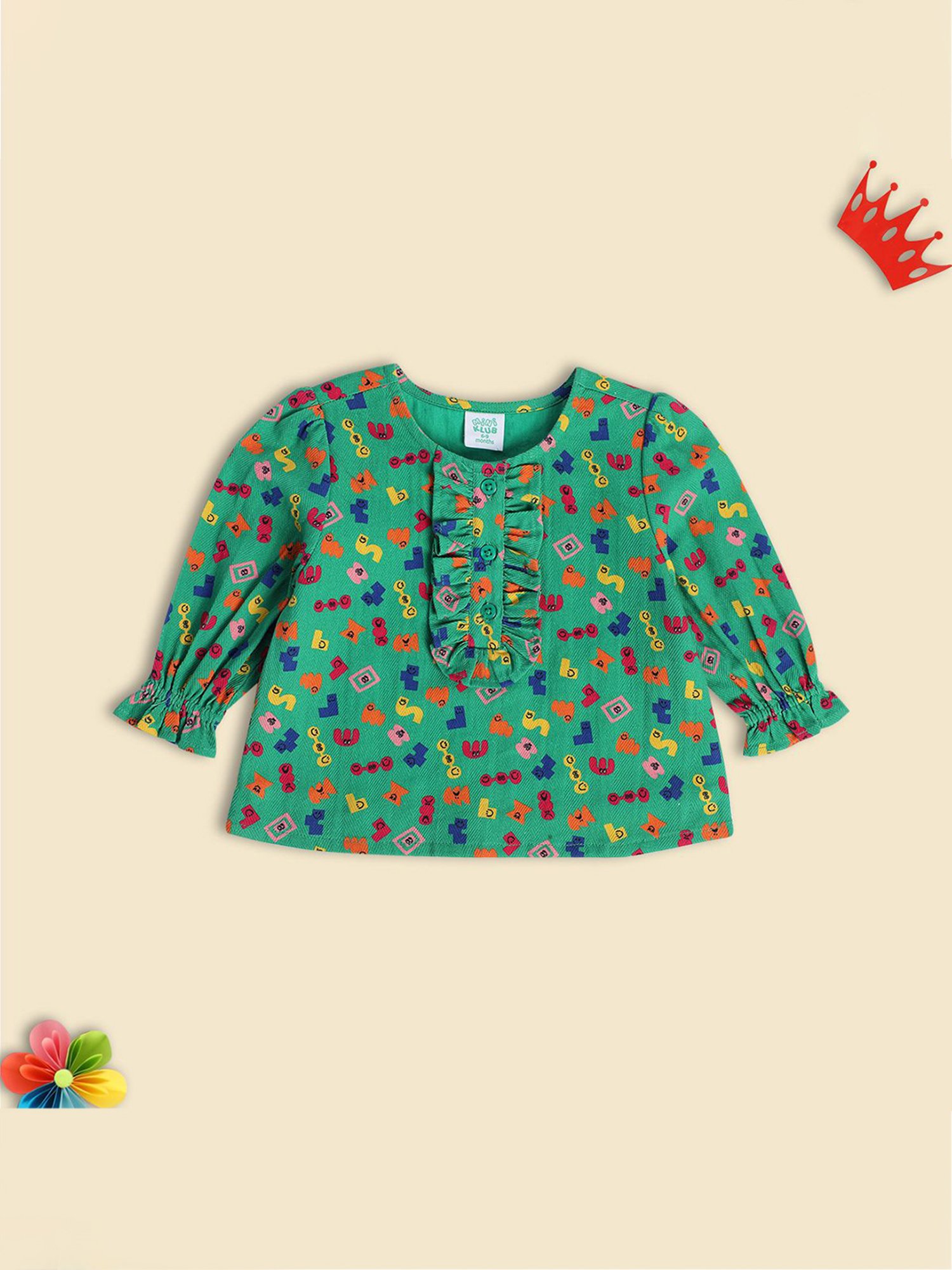 Bodycare Kids Violet Embellished T-Shirt