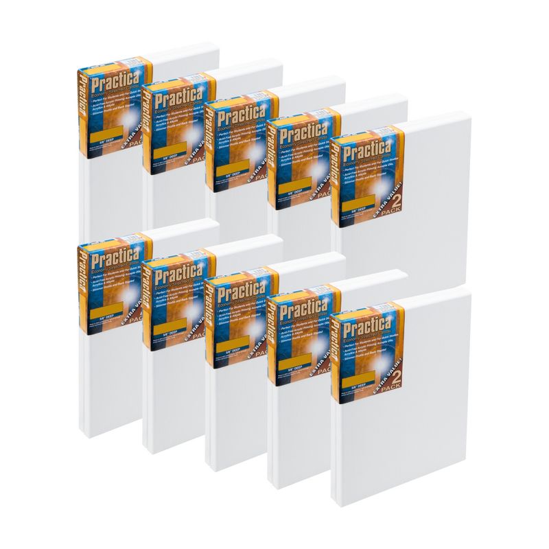 Practica Stretched Canvas Box of 20 18x24"