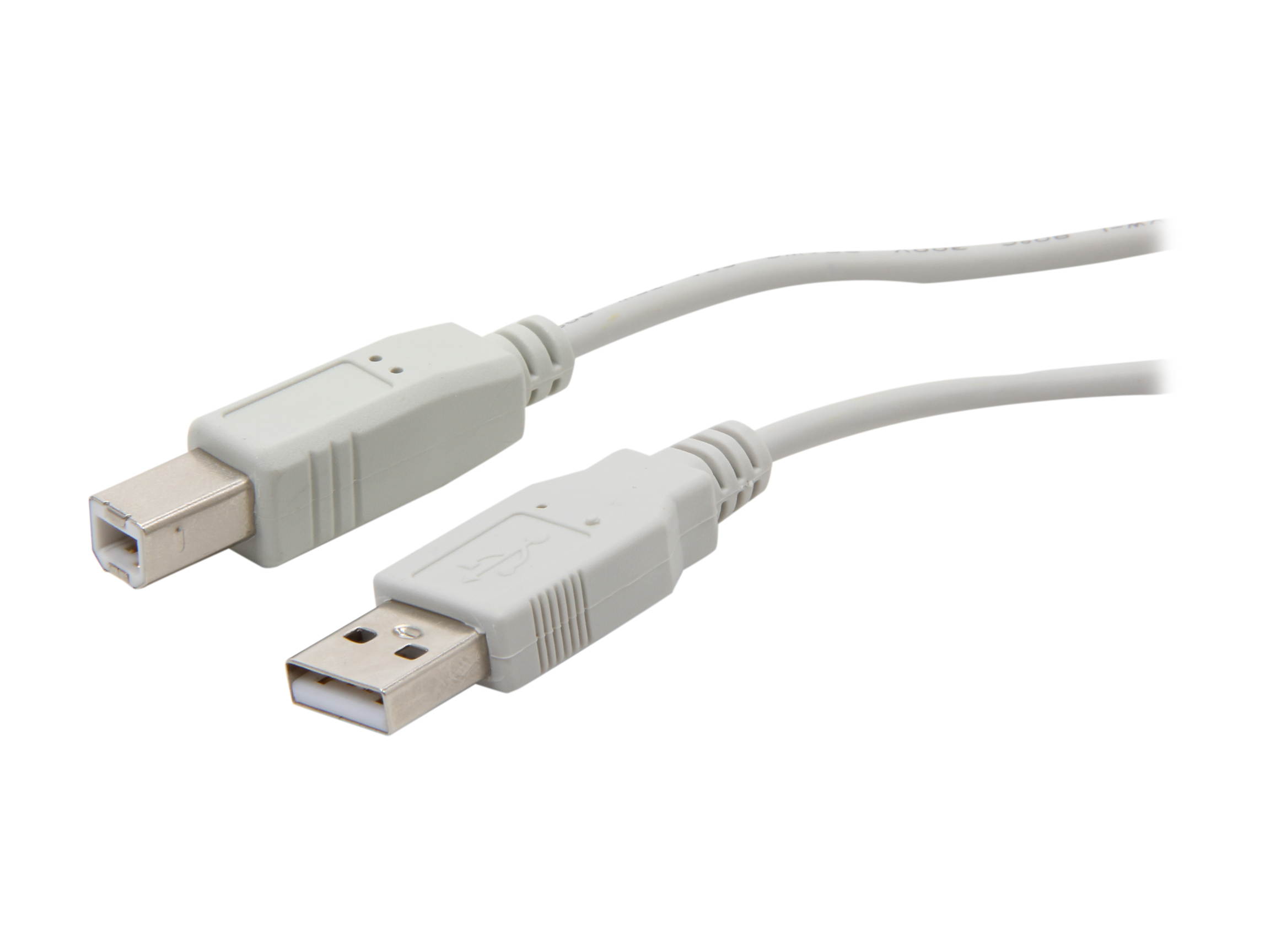 BYTECC USB2-10AB-W Type A Male to Type B Male  Cable