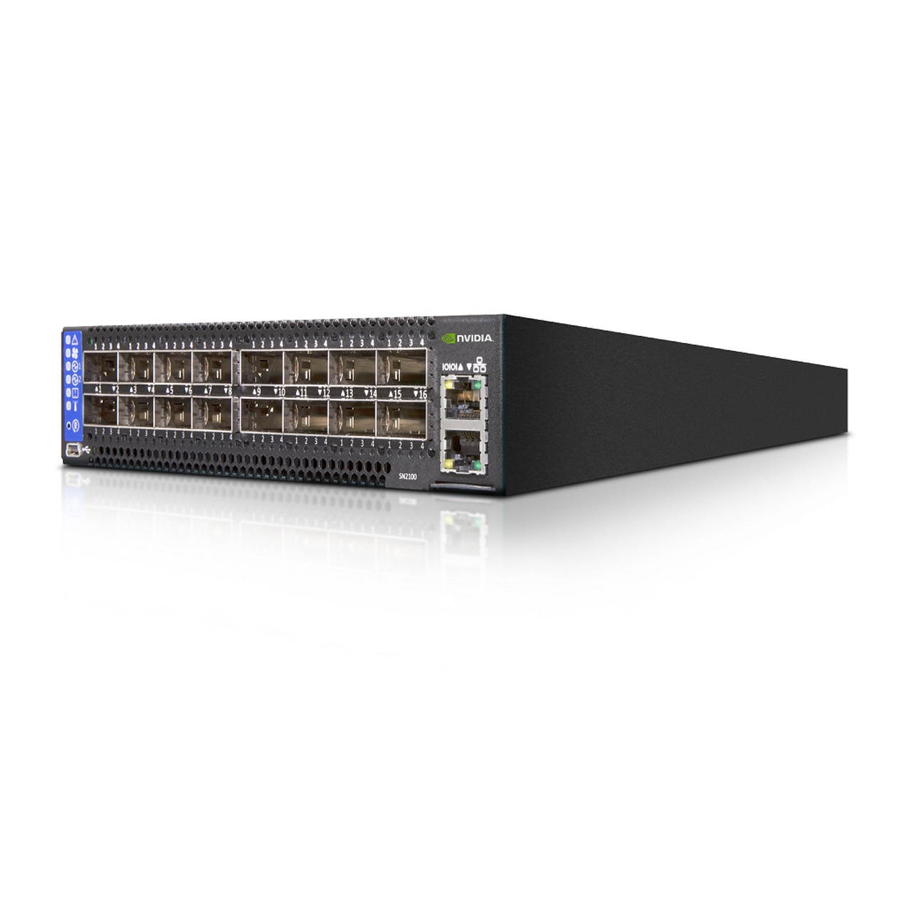Mellanox Half-Width 16-Port Non-Blocking 100GbE Open Ethernet Switch System