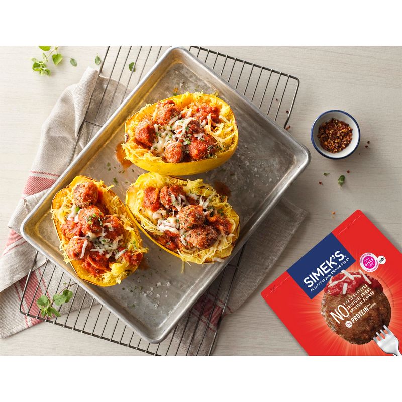 SIMEK'S Italian Style Beef Meatballs - Frozen - 22oz