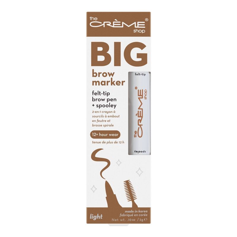 The Crème Shop Big Brow Marker - Light - 0.10oz