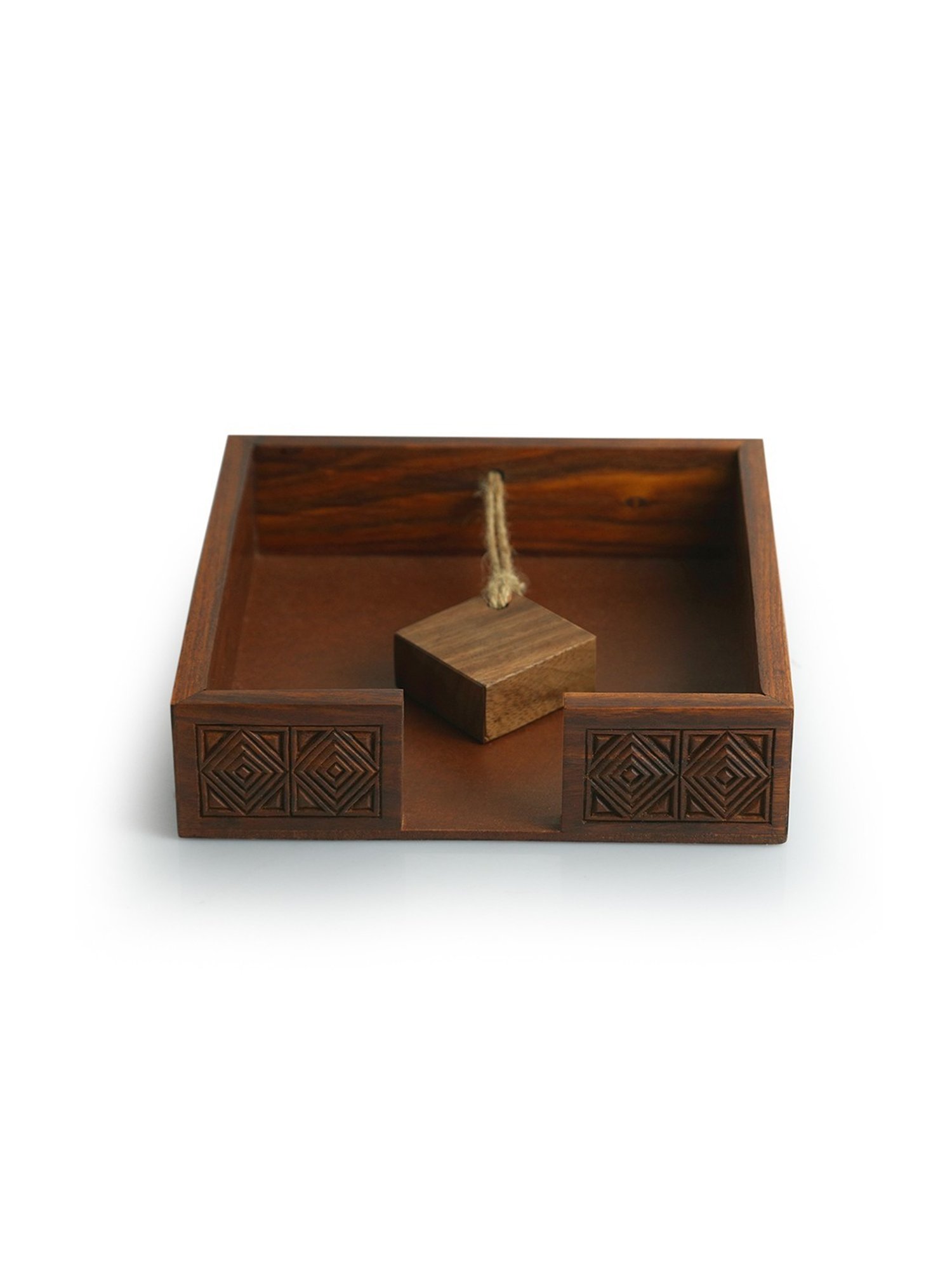 Ariana Yellow & White Cotton Kitchen Apron with Pocket