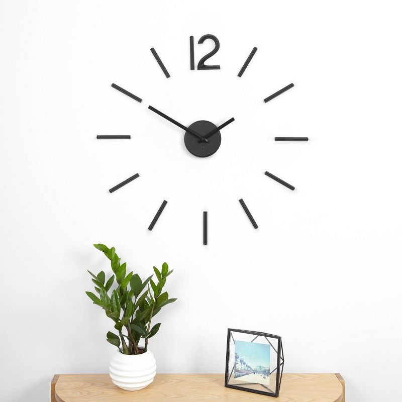 Blink Wall Clock Black - Umbra