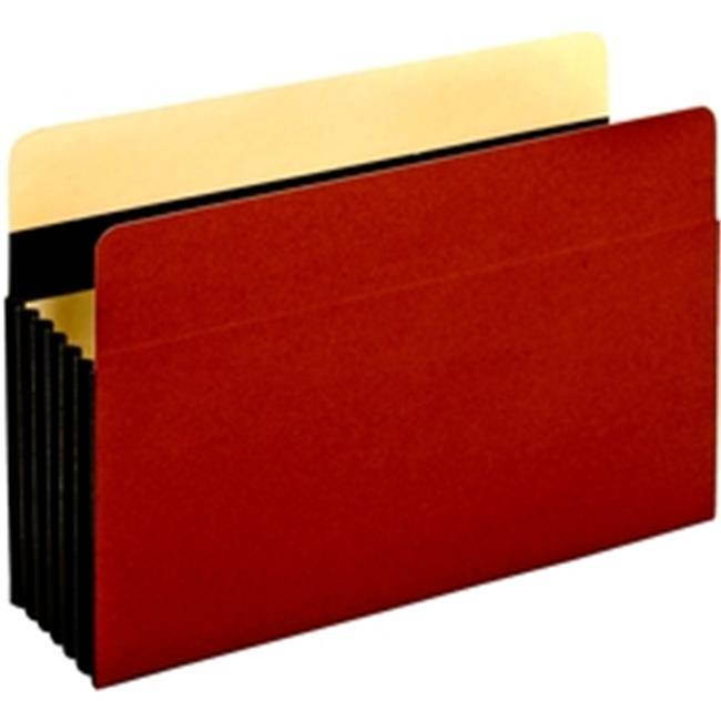 Globe-Weis 15446HD Redrope File Pocket, 7" Expansion, Legal, 5/PK