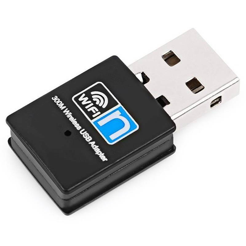 300Mbp USB WiFi Adapter for PC, 2.4GHz WiFi Dongle, WiFi USB, USB Wireless Adapter for Desktop/Laptop - Nano Size, Compatible with Windows Vista/XP/7/8/8.1/10, Mac OS